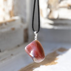 agate, Mozambique agate, orange agate,agate necklace, crystal necklace, inner peace crystal