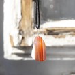 agate, Mozambique agate, orange agate,agate necklace, crystal necklace, inner peace crystal
