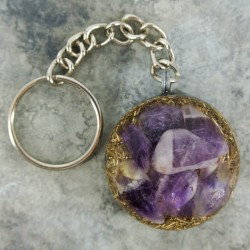 orgonit ametist obesek kristal