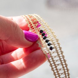 lace, lace jewellery, lace bracelet