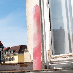 rose quartz, rose quartz crystal, obelisk, crystal obelisk