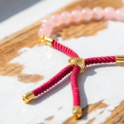 rose quartz bracelet