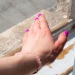 rose quartz bracelet