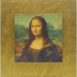 slika v okvirju mona lisa