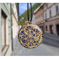 orgonit ogrlica, lapis lazuli