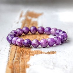 LEPIDOLITE bracelet 8 mm