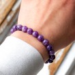 LEPIDOLITE bracelet 8 mm