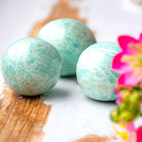 AMAZONIT žepni kristal A XL