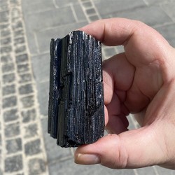 black tourmaline, natural raw crystal, crystal shop