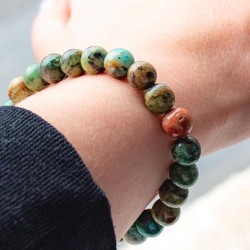 CHRYSOCOLLA bracelet 8 mm