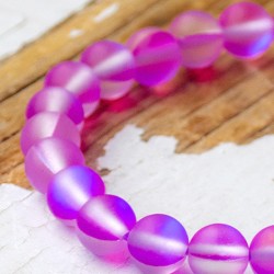 OPALIT vijolični otroška zapestnica 6mm