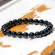 ČRNI TURMALIN zapestnica 8mm moška