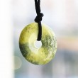 SERPENTINE donut pendant