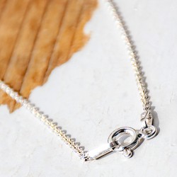 silver chain, silver necklace, silver, silver 925,