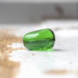GREEN OBSIDIAN (VOLCANIC GLASS) pocket crystal