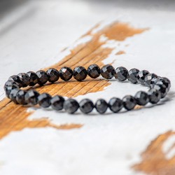 BLACK TOURMALINE bracelet 6 mm