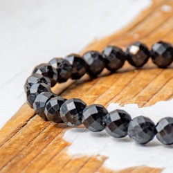BLACK TOURMALINE bracelet 6 mm