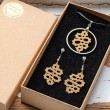 homemage earrings nacklace