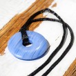 BLUE CHALCEDONY necklace