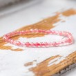 STRAWBERRY QUARTZ AA bracelet 4 mm