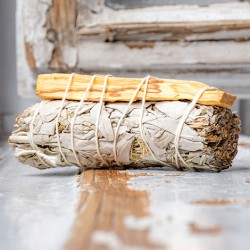 incense sage and palo santo