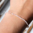 ANDEAN PINK OPAL bracelet 2 mm falset