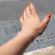 roza opal, andski opal, andski opal zapestnica, nakit s kristali