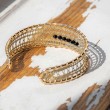 LACE BRACELET gold with swarowski crystals