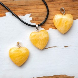 ORANŽNI KALCIT ogrlica za sakralno čakro