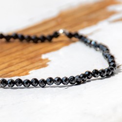 SPINEL ČRN zapestnica 2mm falset