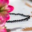 SPINEL ČRN zapestnica 2mm falset