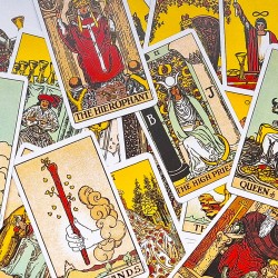 Cardstock paper Rider Waite Original tarot cards deck