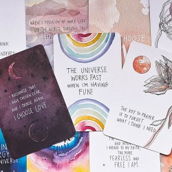 THE UNIVERSE HAS YOUR BACK karte