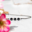BLACK TURMALINE friendship bracelet