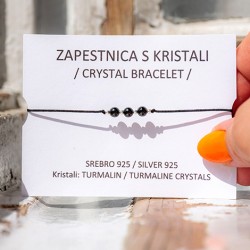 Črni turmalin kristal za moč