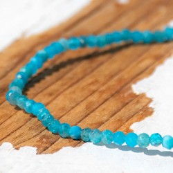 APATITE bracelet 2 mm falset