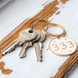 ANGELSKO ŠTEVILO 333 obesek za ključe