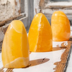 ORANGE CALCITE free form