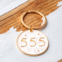 ANGELSKO ŠTEVILO 555 obesek za ključe
