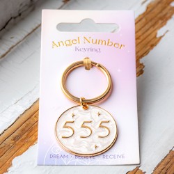 ANGELSKO ŠTEVILO 555 obesek za ključe