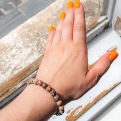 leopard jaspis, jaspis, kristali za moč, kristali za energijo, jaspis cena, zapestnica is kristalov, leopard jaspis zapestnica