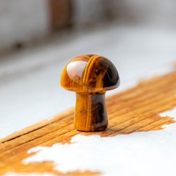 TIGER'S EYE mini mushroom