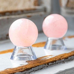 ROSE QUARTZ sphere 35mm