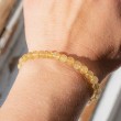 RUTILATED QUARTZ  bracelet 6mm