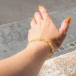RUTILATED QUARTZ  bracelet 6mm