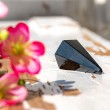 PENDULUM BLACK TURMALINE octagonal