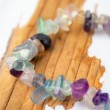 FLUORITE bracelet chips