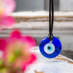 ogrlica z zaščitnim simbolom, zlobno oko, unikatna ogrlica z zlobnim očesom