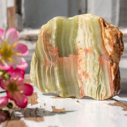 ARAGONITE crystal slice L