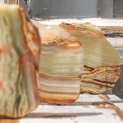 ARAGONITE crystal slice L
